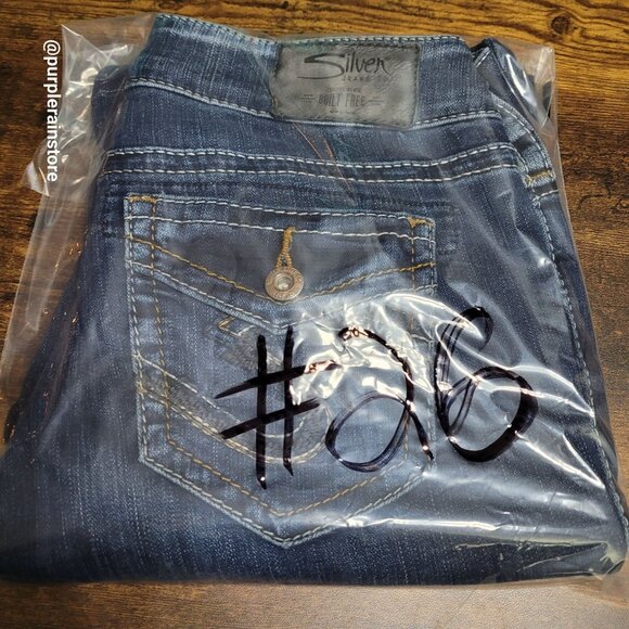 Silver Jeans 29 Suki Bootcut Mid Rise Tummy Control Open Button Flap Western - Picture 14 of 14